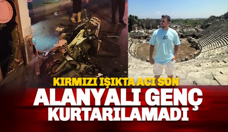 Kırmızı Işıkta acı son: 21 Yaşındaki genç hayatını kaybetti