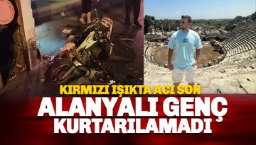 Kırmızı Işıkta acı son: 21 Yaşındaki genç hayatını kaybetti