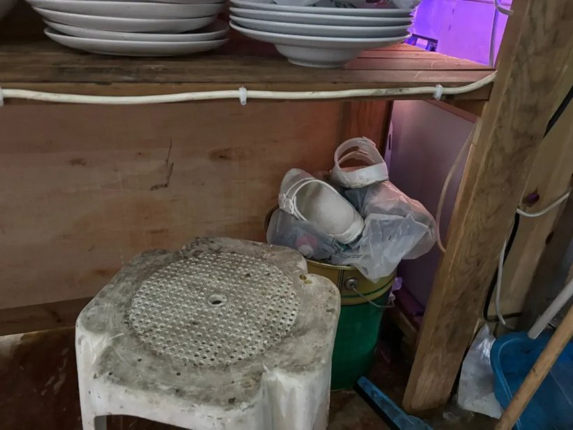 Mühürlenen restorandan iğrenç görüntüler