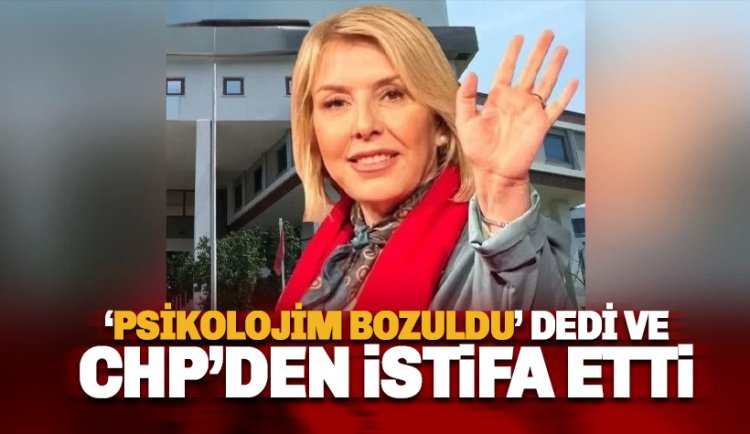 Manavgat'ta 'Psikolojim bozuldu' diyen başkan yardımcısı istifa etti