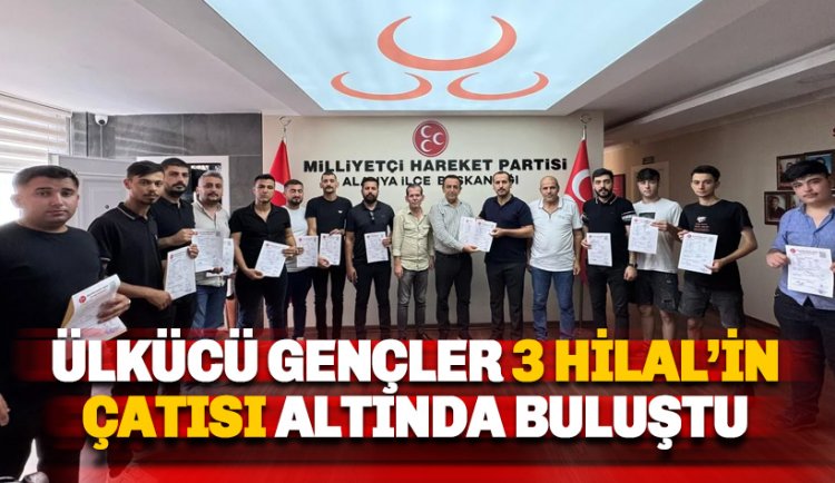 Ülkücü gençler MHP çatısı altında buluştu
