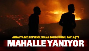 ALanya'da yangın: Alevler Kargıcak ve İspatlı mahallesi sınırına dayandı