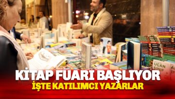 Alanya’da Kitap Fuarı bugün saat 17'de başlıyor: İşte katılımcı yazarlar