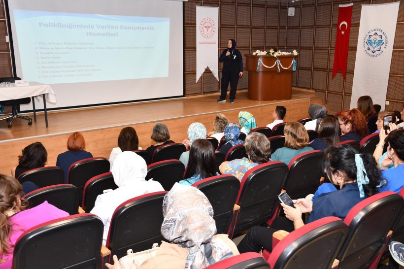 Alanya EAH'de Anne Sütünün Önemi Anlatıldı