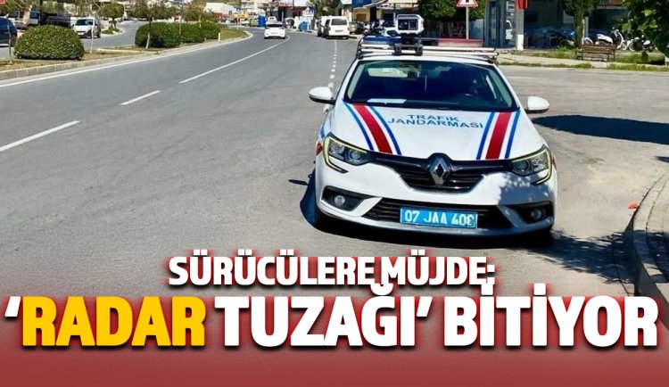 Alanya isyan ediyordu: Radar tuzağı bitiyor