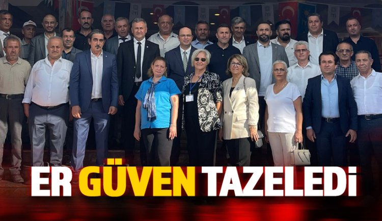 İYİ Parti'de Hilmi Er güven yazeledi