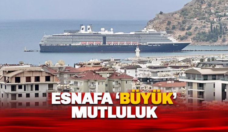 Dev Oosterdam yine Alanya'da