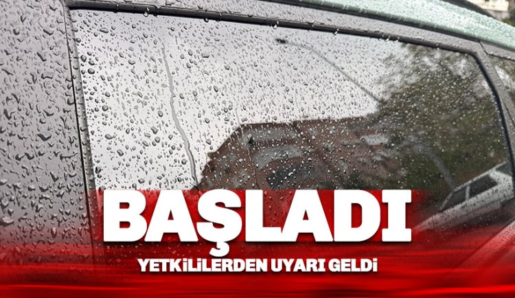 Yağış ve serin hava başladı: Yetkililer uyarıyor