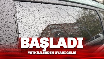 Yağış ve serin hava başladı: Yetkililer uyarıyor