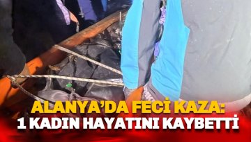 Uçuruma yuvarlanan araçtaki Esma Karaya isimli kadın hayatını kaybetti