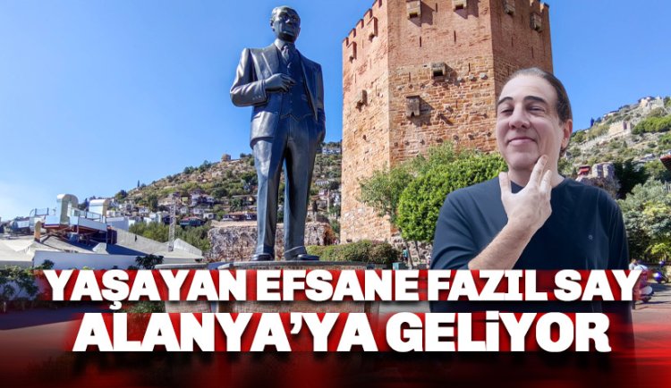 Fazıl Say Kızılkule'de sahne alacak