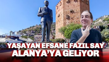 Fazıl Say Kızılkule'de sahne alacak