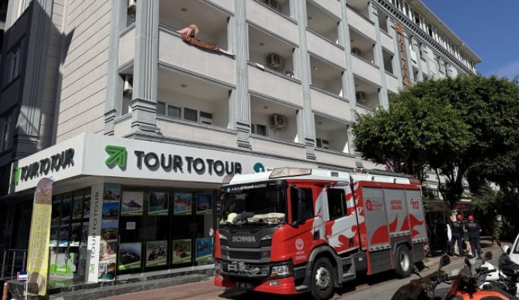 Alanya'da asansör boşluğuna düşen turist hayatını kaybetti