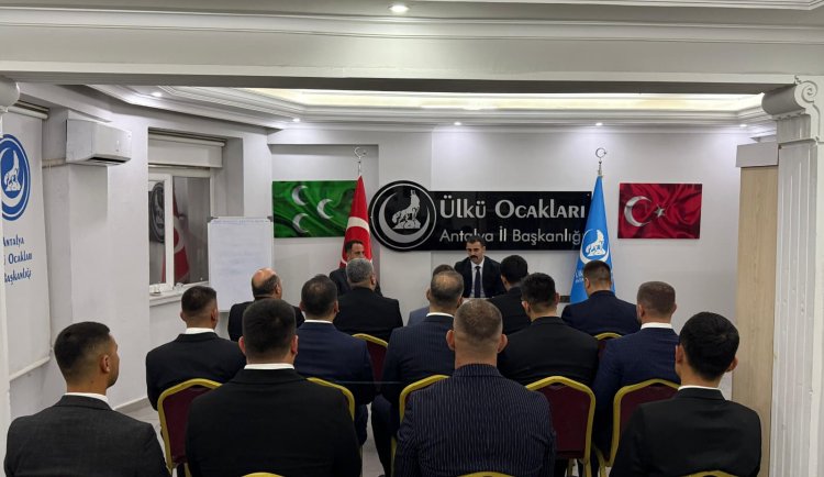 Ülkü Ocakları Antalya İl Başkanlığı görevine Ömer Faruk Yıldırım atandı