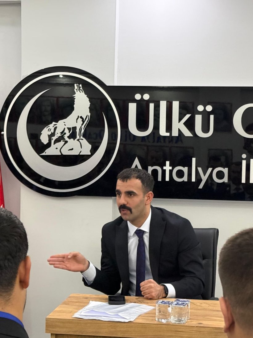 Ülkü Ocakları Antalya İl Başkanlığı görevine Ömer Faruk Yıldırım atandı