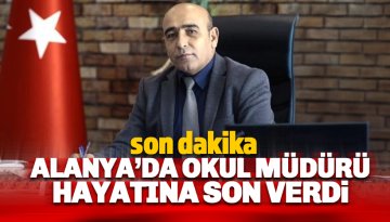 Okul Müdürü İsmail Kutluca hayatına son verdi
