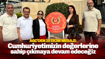 AGC’den 29 Ekim Cumhuriyet Bayramı Mesajı 