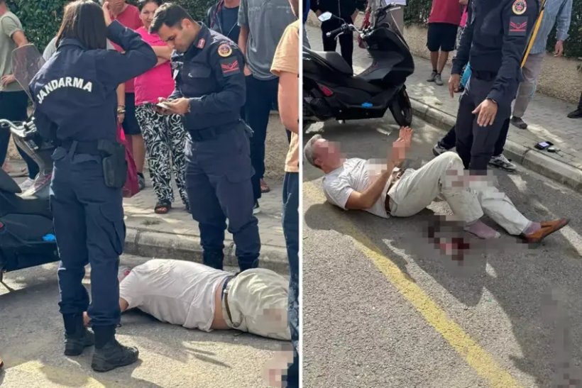 Alanya'da sokak ortasında Rus eşini bıçakladı