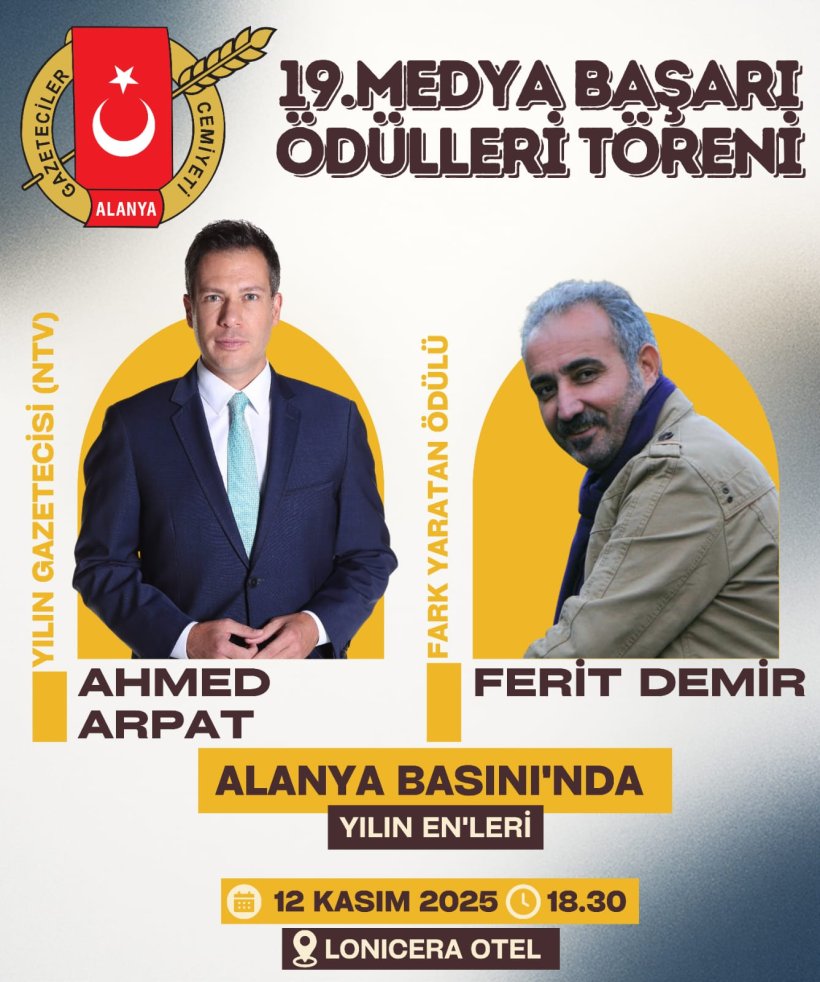 Medyanın kalbi bir kez daha Alanya’da atıyor