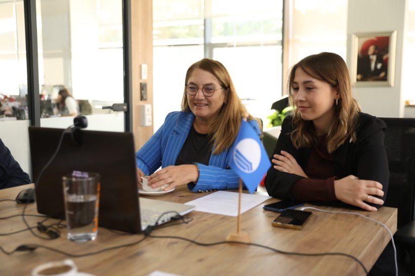 Alanya Belediyesi'nden online Mavi Bayrak toplantısı