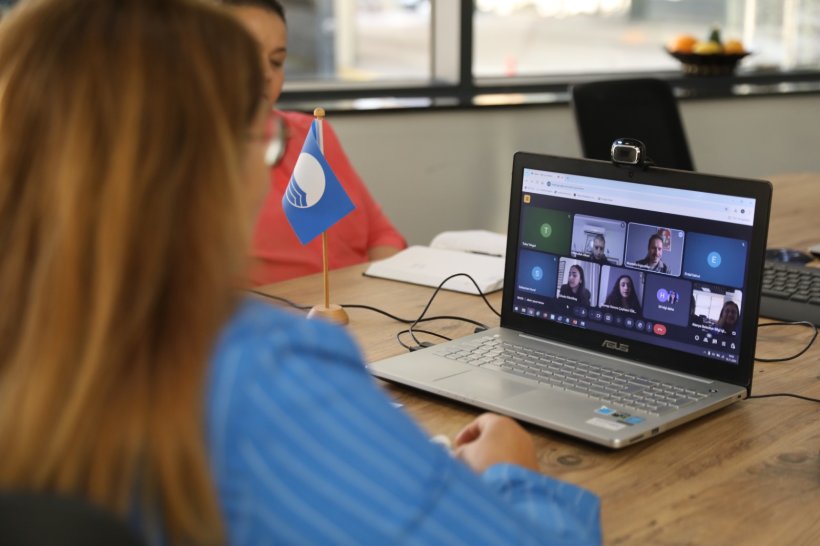 Alanya Belediyesi'nden online Mavi Bayrak toplantısı