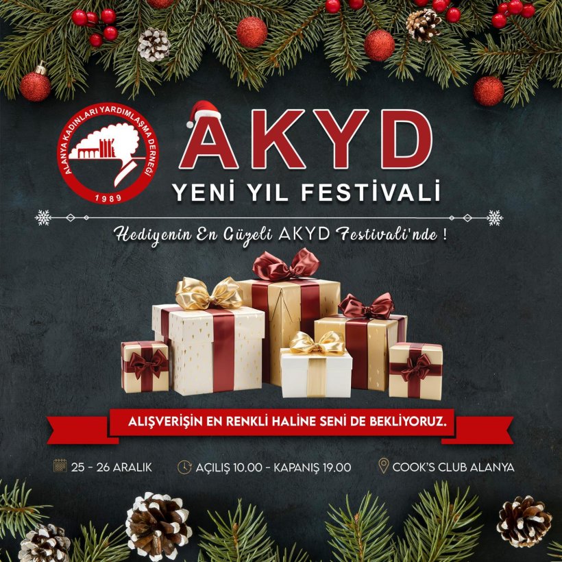 AKYD'den Yeni Yıl Etkinliği: Dernek Geliri Öğrencilere Burs Olacak