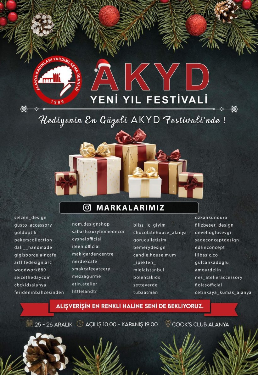 AKYD'den Yeni Yıl Etkinliği: Dernek Geliri Öğrencilere Burs Olacak