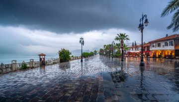 Alanya’da sağanak yağmur başlıyor