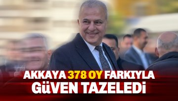 Alanya Şoförler Odası'nda Ali Akkaya güven tazeledi