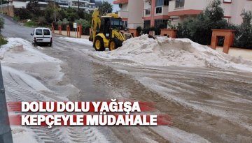 Alanya’da yağmur, dolu ve fırtına hayatı olumsuz etkiledi; Ekipler seferber oldu