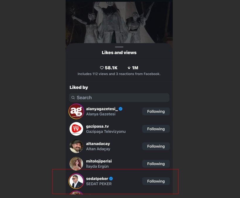 Alanya&rsquo;daki 'Atat&uuml;rk' Videosuna Sedat Peker&rsquo;den manidar beğeni
