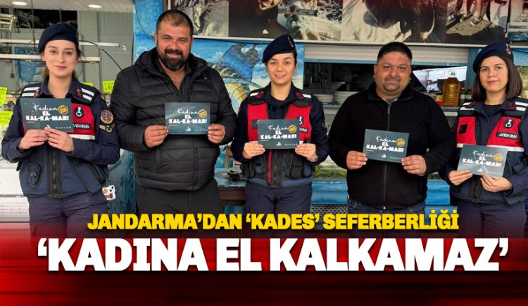 Alanya Jandarma'dan KADES seferberliği