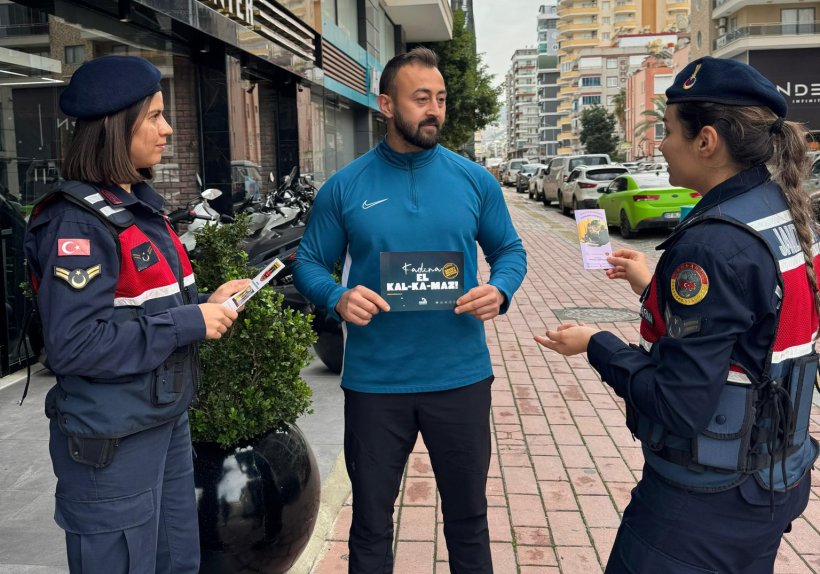 Alanya Jandarma'dan KADES seferberliği