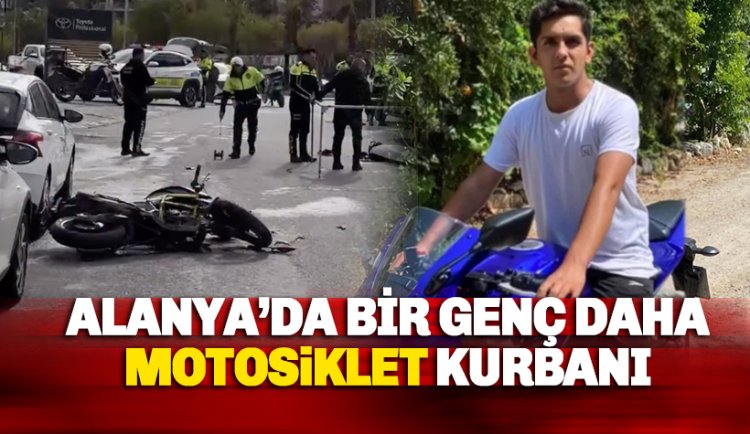 22 yaşındaki Mehmet Kahraman Şimşek motosiklet kurbanı oldu