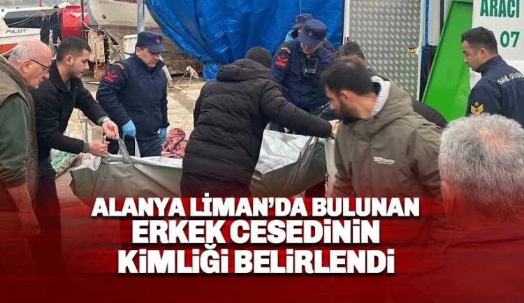 Alanya'da sahilde cansız erkek beden bulundu