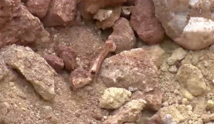 Antalya'da Altyapı çalışmalarında insan kemikleri bulundu