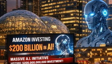 Amazon, 2026'da yapay zekaya rekor yatırım: 200 milyar dolar