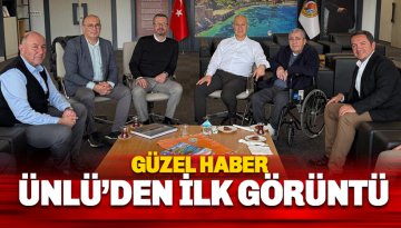 Servet Ünlü'den ilk görüntü geldi