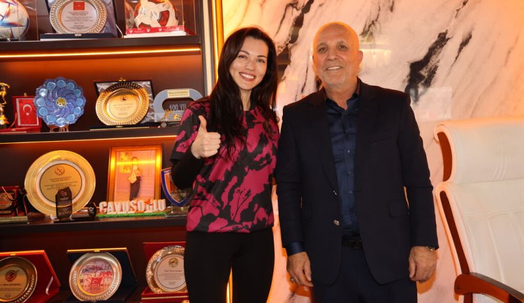 Ukrayna Çocuk Destek Projeleri Heyetinden Başkan Çavuşoğlu’na Ziyaret