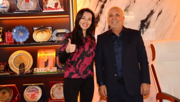 Ukrayna Çocuk Destek Projeleri Heyetinden Başkan Çavuşoğlu’na Ziyaret