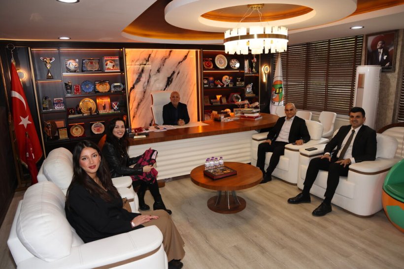 Ukrayna &Ccedil;ocuk Destek Projeleri Heyetinden Başkan &Ccedil;avuşoğlu&rsquo;na Ziyaret