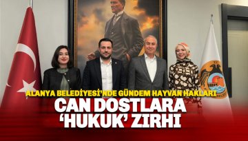 Alanya Belediyesi’nde gündem: Hayvan hakları