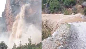 Alanya kırsalları sel ve su baskınlarına teslim oldu