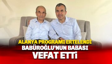 Babüroğlu’nun Acı Günü: ALTSO’daki Söyleşi ve İmza Günü Ertelendi