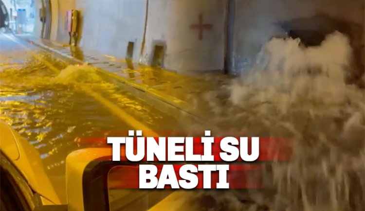 Kuşyuvası Tünelleri'nde su baskını