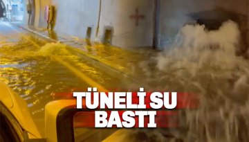 Kuşyuvası Tünelleri'nde su baskını