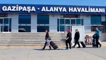 Gazipaşa-Alanya Havalimanı 34 682 yolcu karşıladı