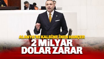 Alanya'da İkamet Yasağı zararı 2 milyar doları aştı