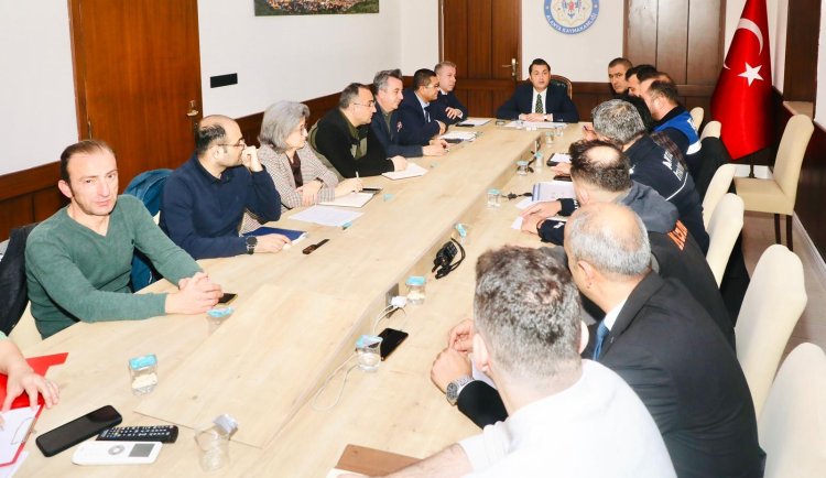 Alanya'da kriz masası oluşturuldu