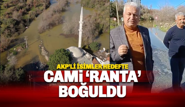 Mahmutlar'da Cami ve Mezarlık Ranta Boğuldu